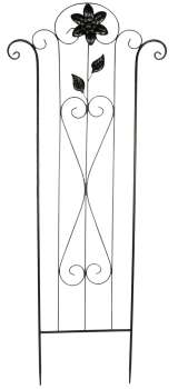 Gerades Rankgitter Barcelona klein ca. 120 cm - Gartendekoration